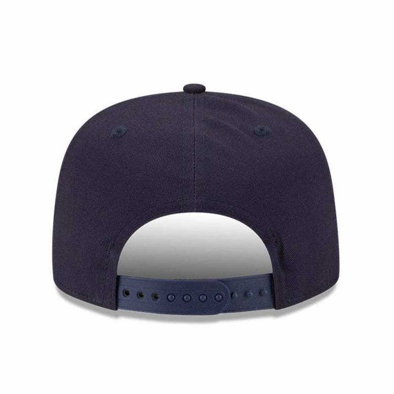 New Era Golfer Team Chain Stitch Seattle Mariners Logo Patch Snapback Hat - Navy