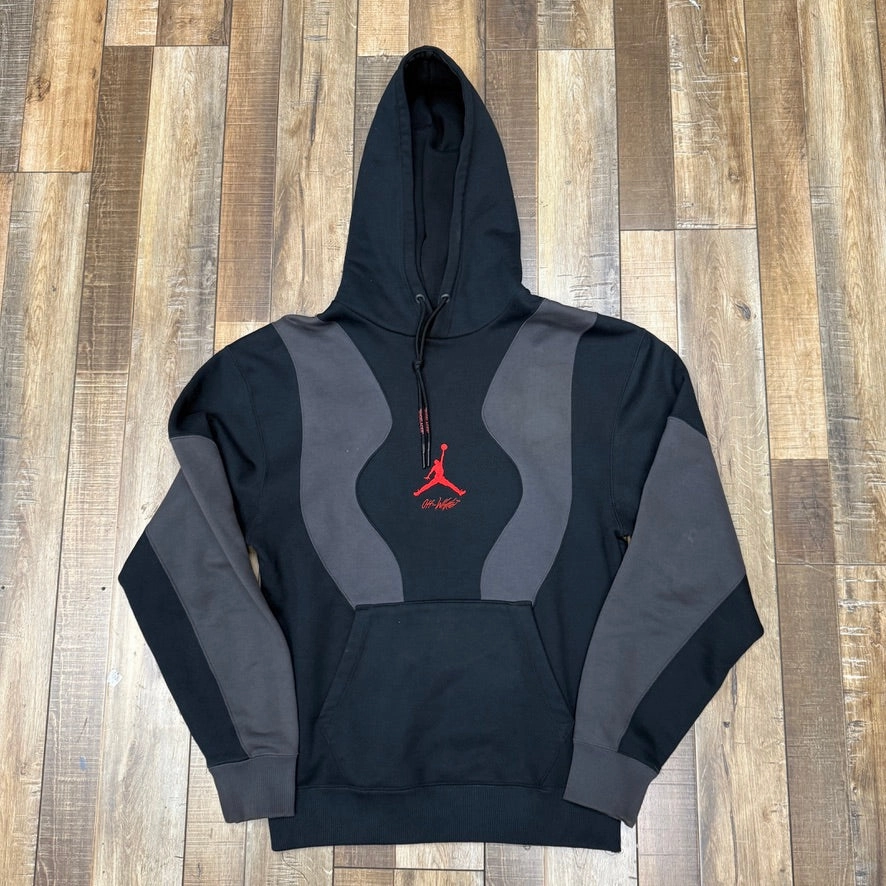 OFF-WHITE x Jordan Hoodie Black