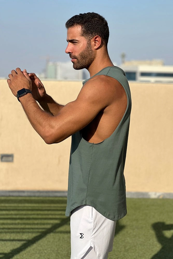 Olive Tank Top