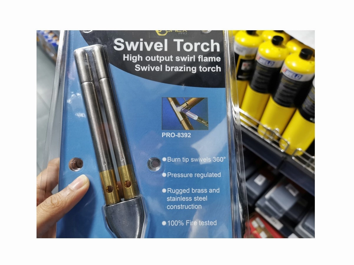 Orex Pro Swivel Brazing Torch (Double Tube) #PRO-8392
