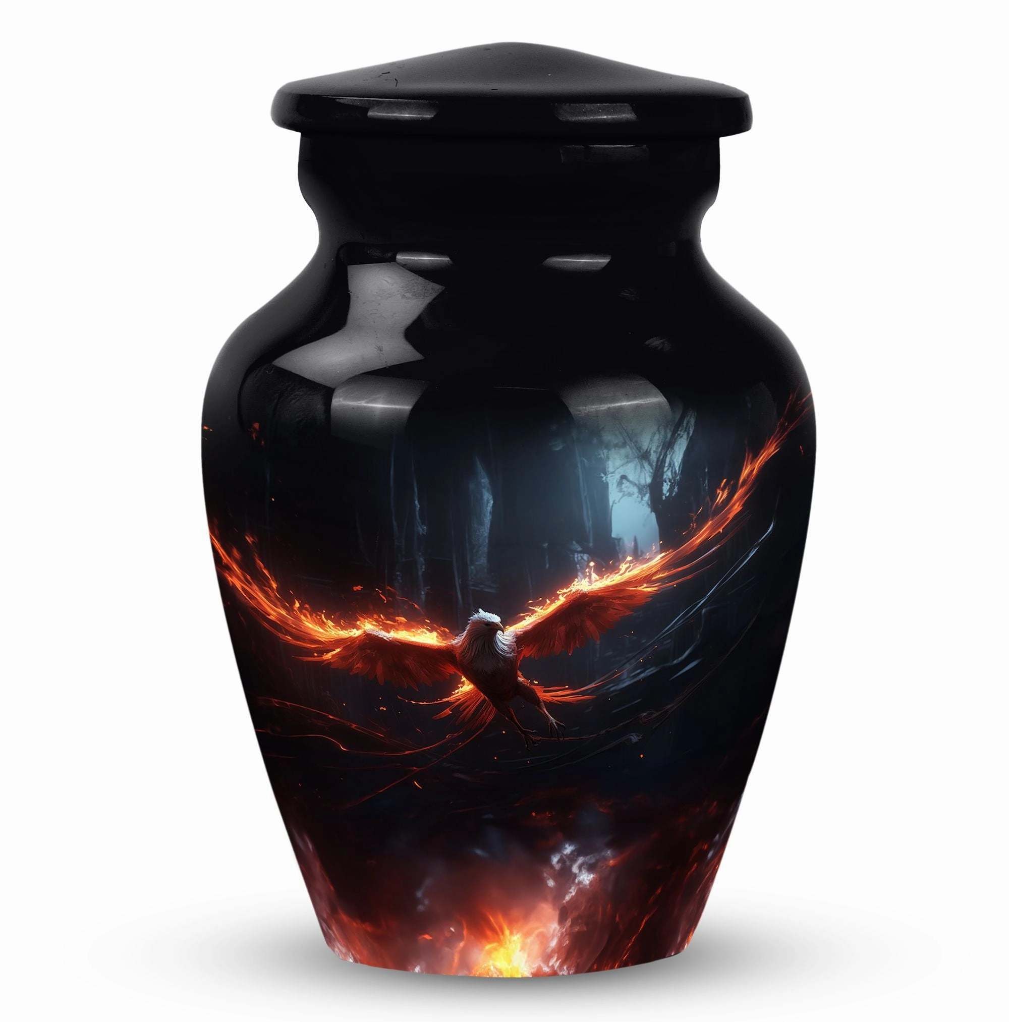 Phoenix Cremation Urn: Cherished Memorial Gift For Loved One