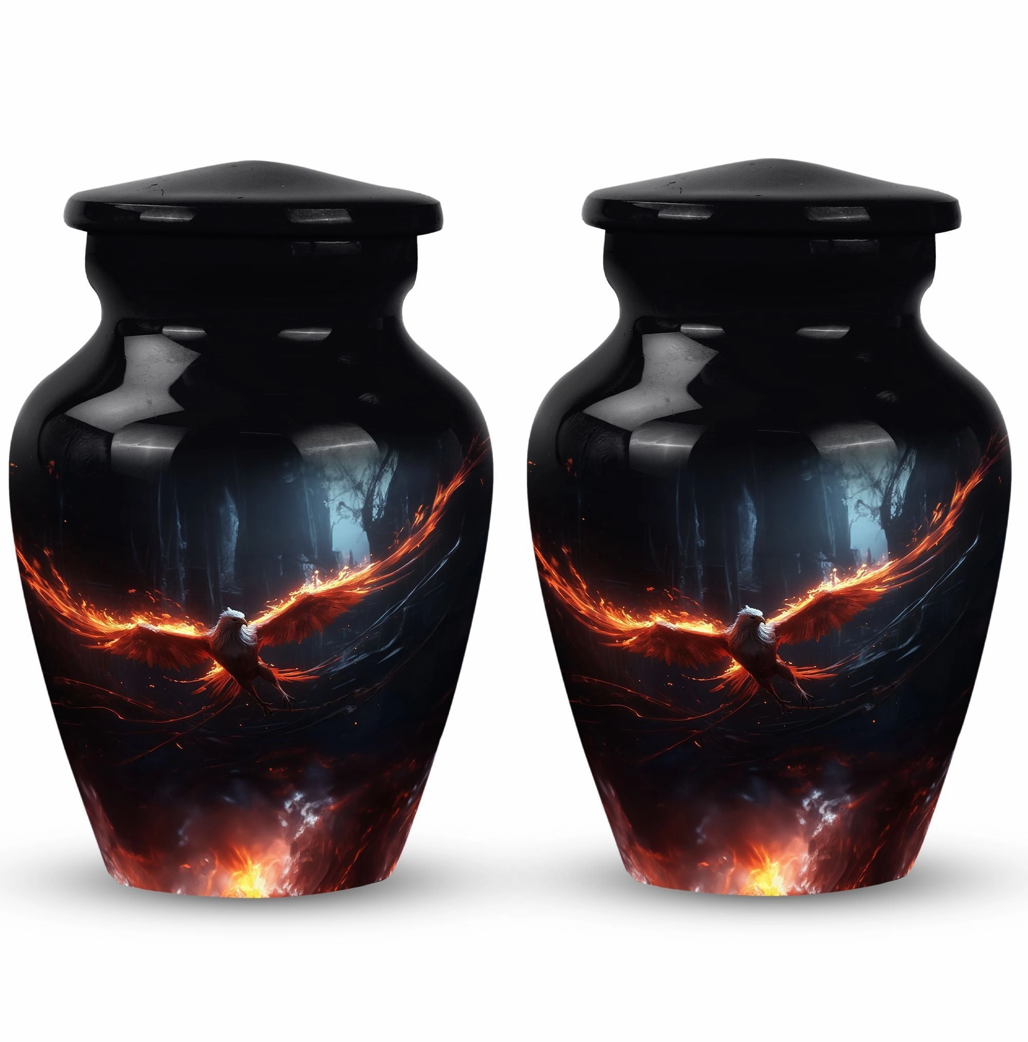 Phoenix Cremation Urn: Cherished Memorial Gift For Loved One