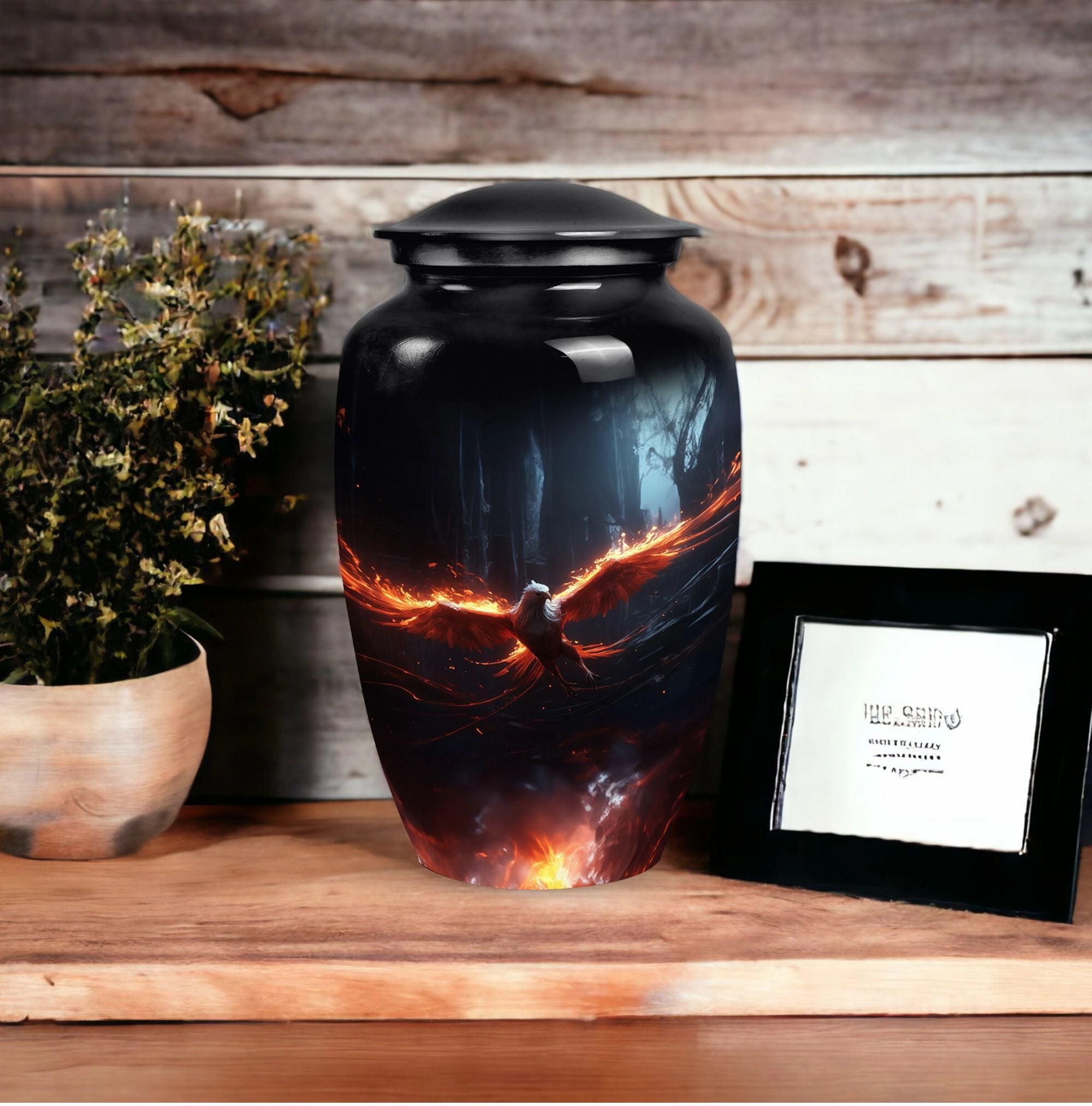 Phoenix Cremation Urn: Cherished Memorial Gift For Loved One