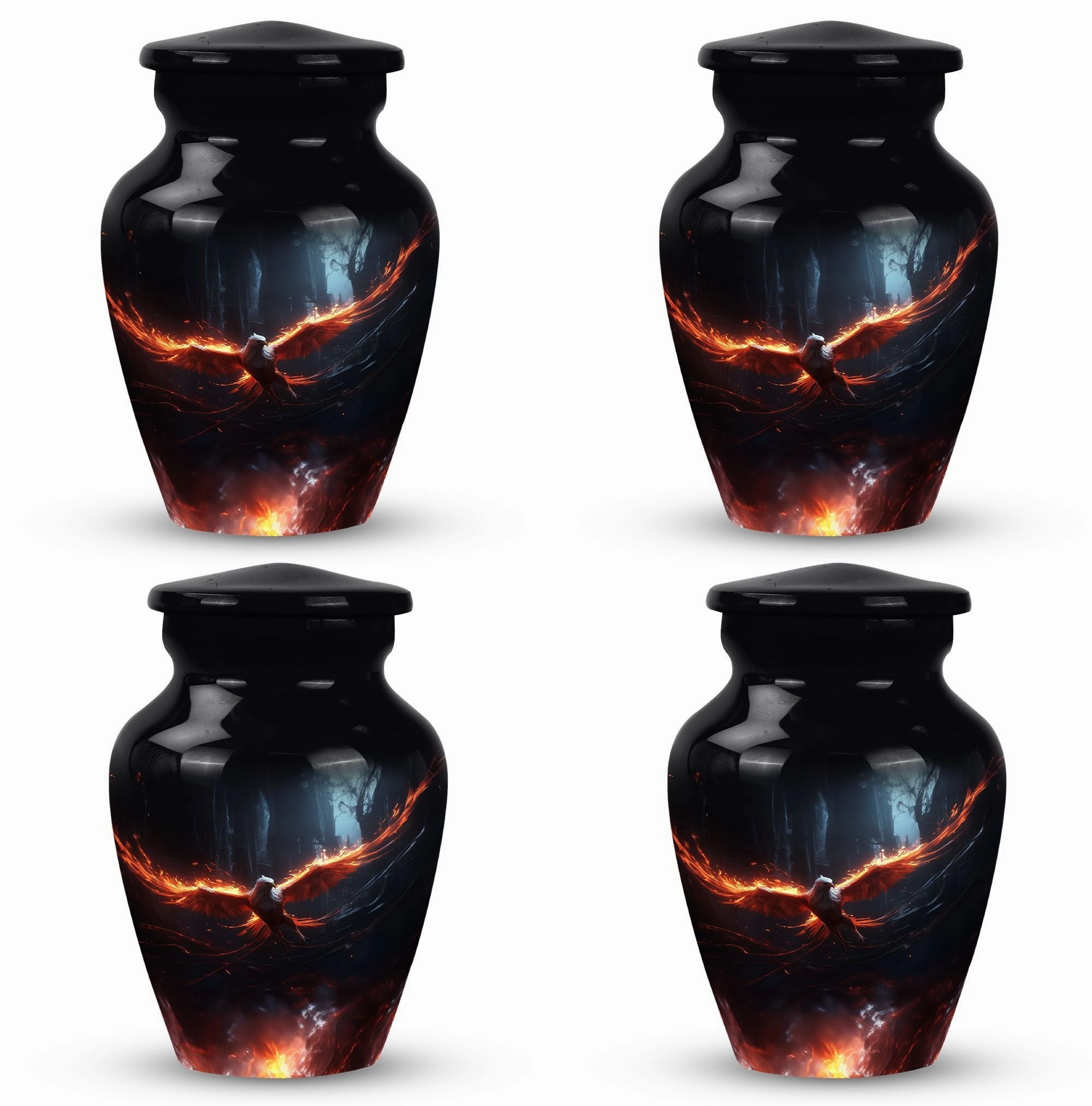 Phoenix Cremation Urn: Cherished Memorial Gift For Loved One