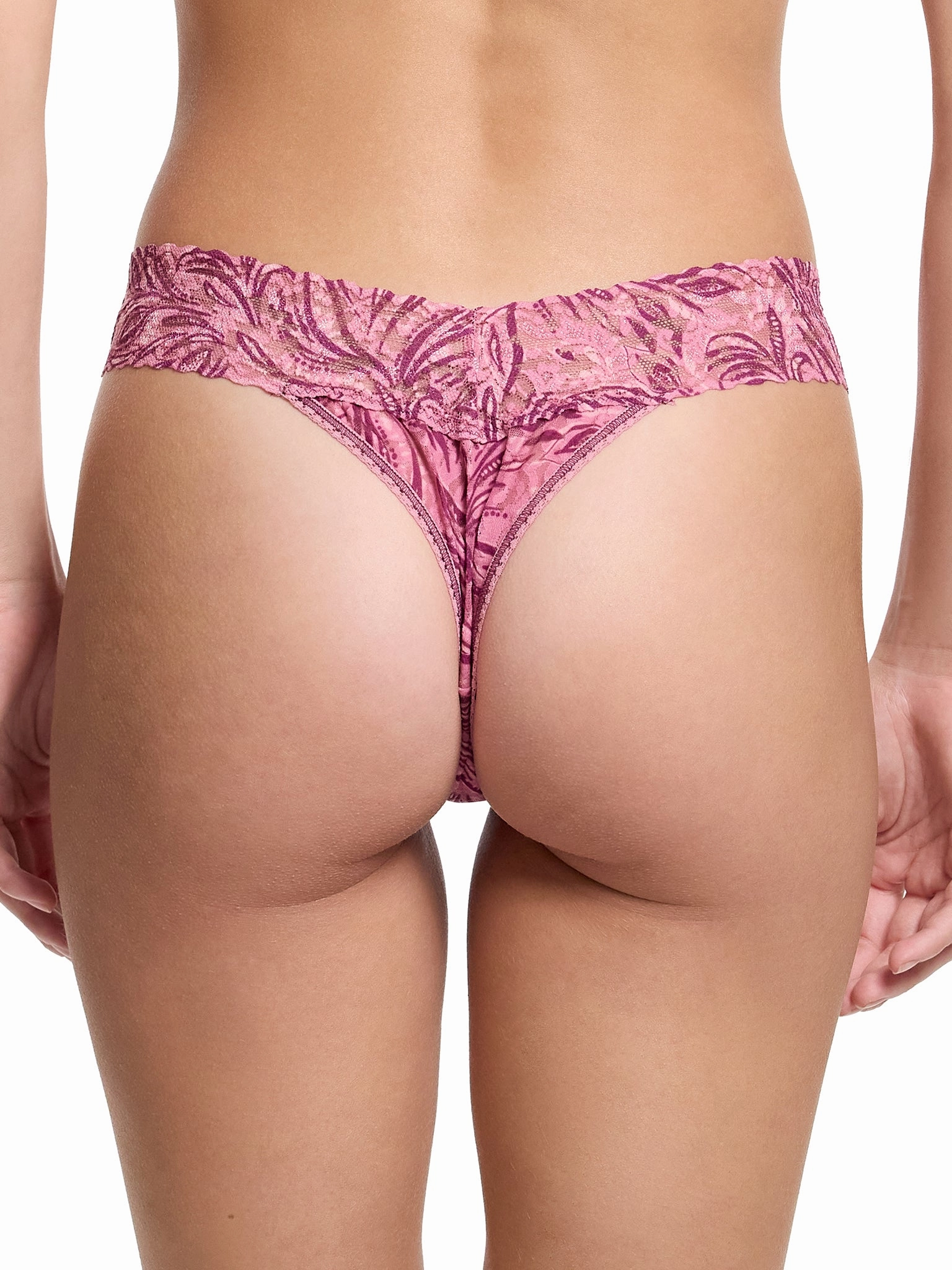 Printed Signature Lace® Original Rise Thong In The Jungle