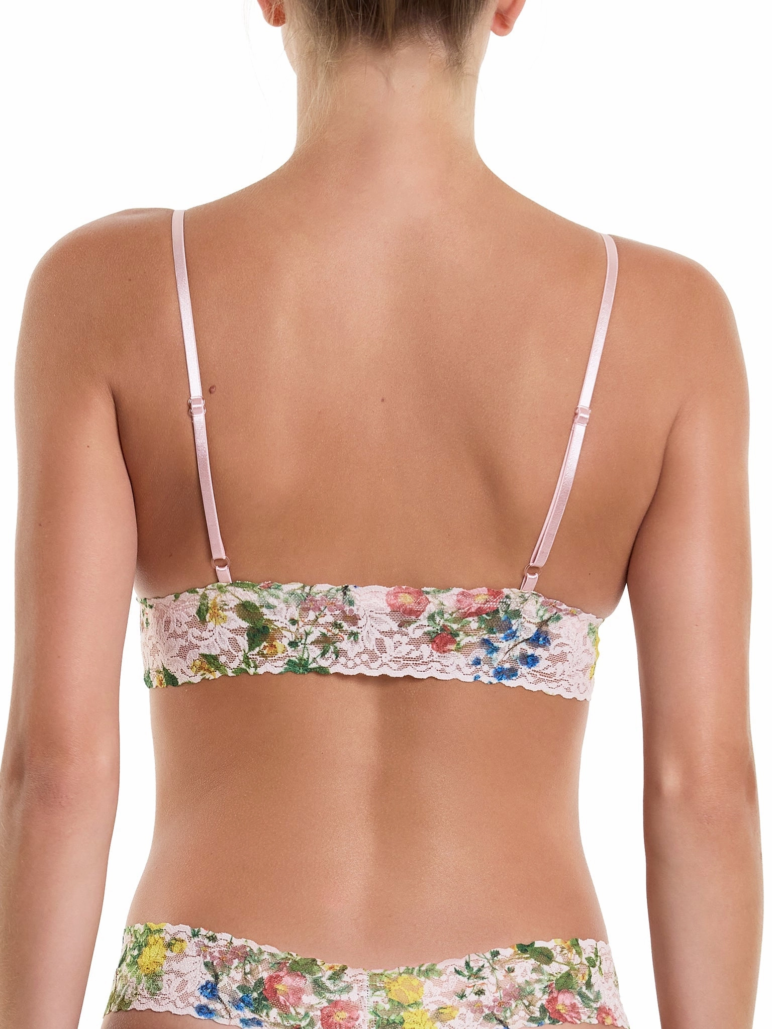 Printed Signature Lace® Padded Triangle Bralette Overjoyed Sale