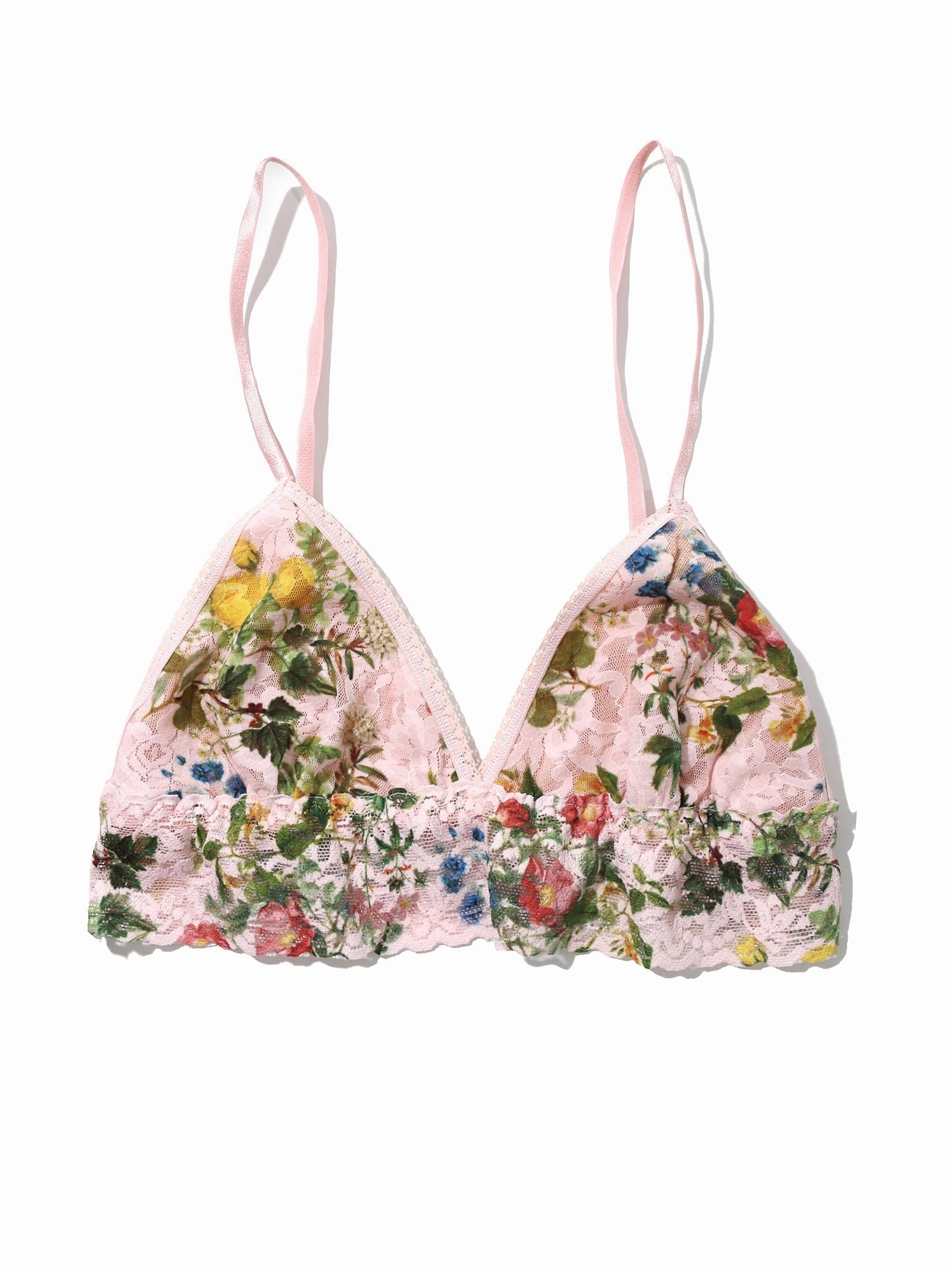 Printed Signature Lace® Padded Triangle Bralette Overjoyed Sale