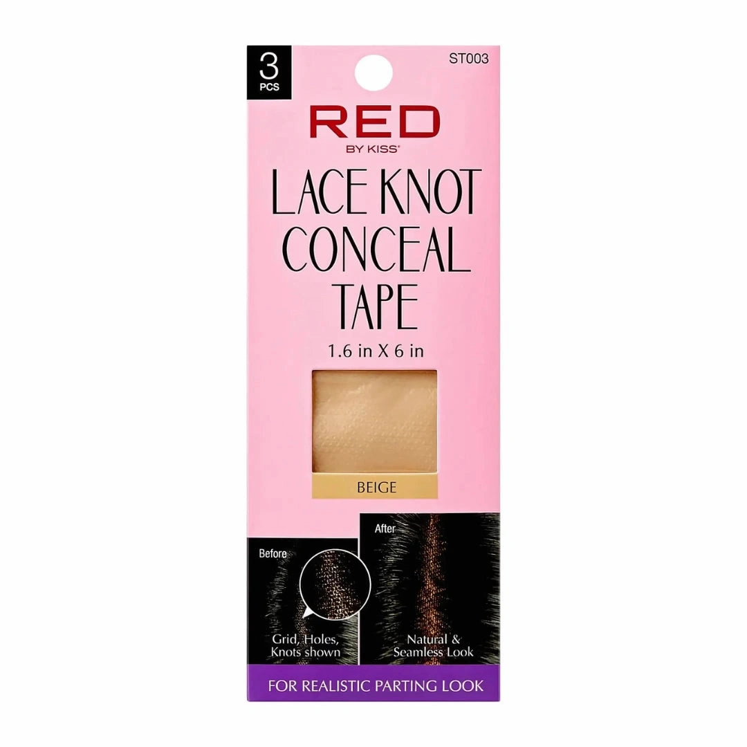 Red by Kiss Lace Wig Grids & Knots Concealing Silicone Scalp Tape - 3 Piece