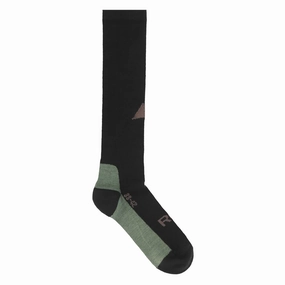 ROA Logo Wool High Socks Black 43-46EUR