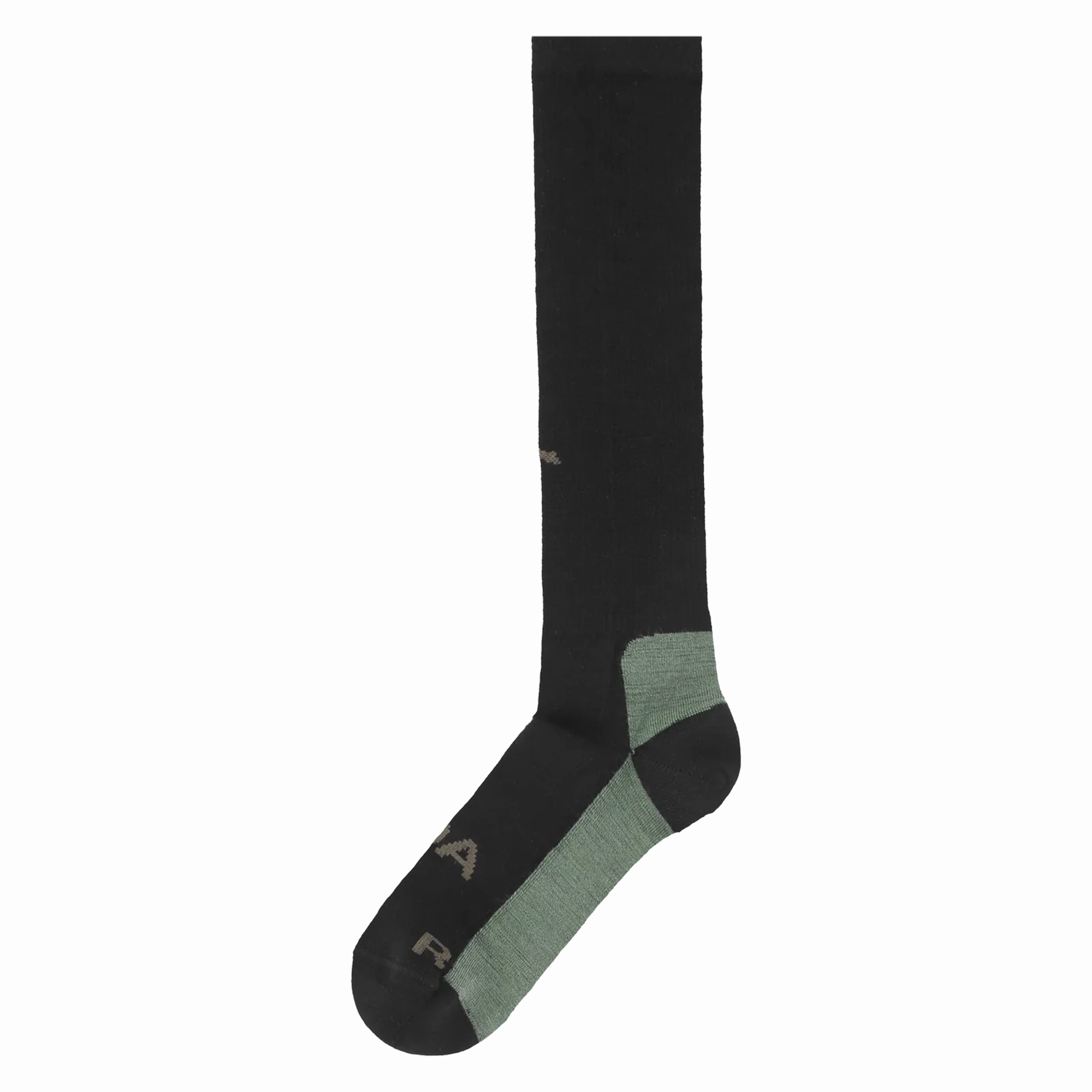 ROA Logo Wool High Socks Black 43-46EUR