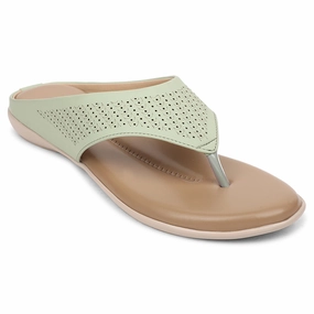 Senorita Sea Green Casual Slipper For Women AGL-101 By Liberty