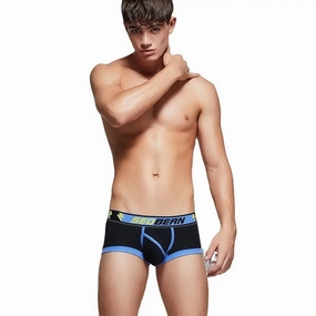 Seobean Men's Breathable Boxer Briefs - U-Pouch Design for Ultimate Comfort 00206