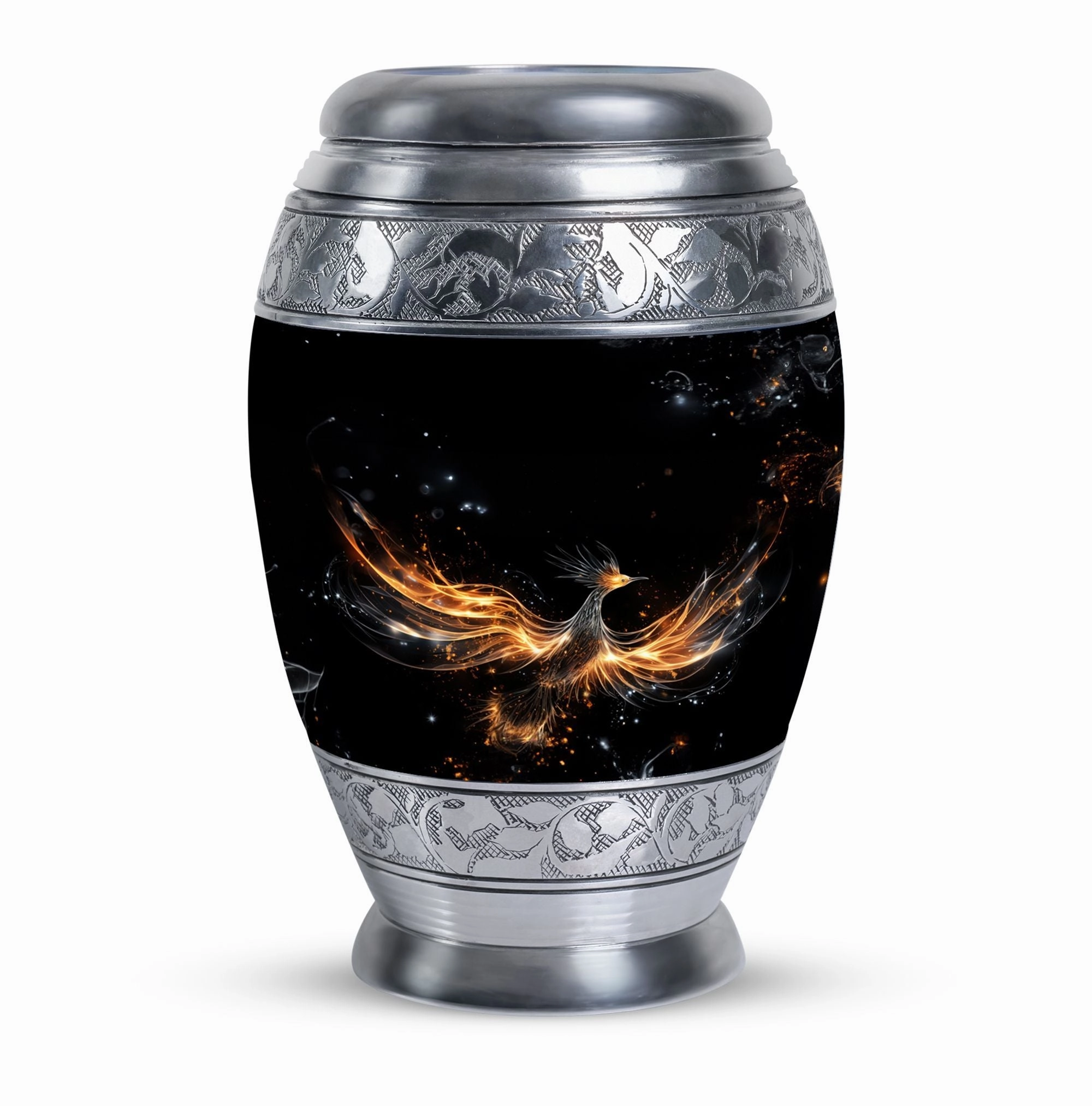 Shining Phoenix Cremation Urn: Elegant and Durable Funeral Urn
