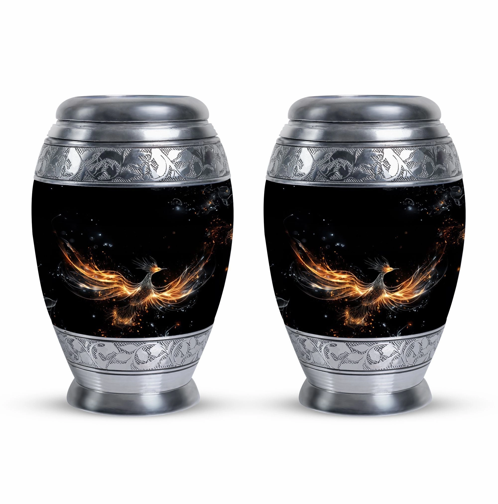 Shining Phoenix Cremation Urn: Elegant and Durable Funeral Urn