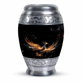 Shining Phoenix Cremation Urn: Elegant and Durable Funeral Urn
