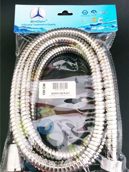 Showy Stainless Steel Double Lock Flexible Hose (90CM-210CM)