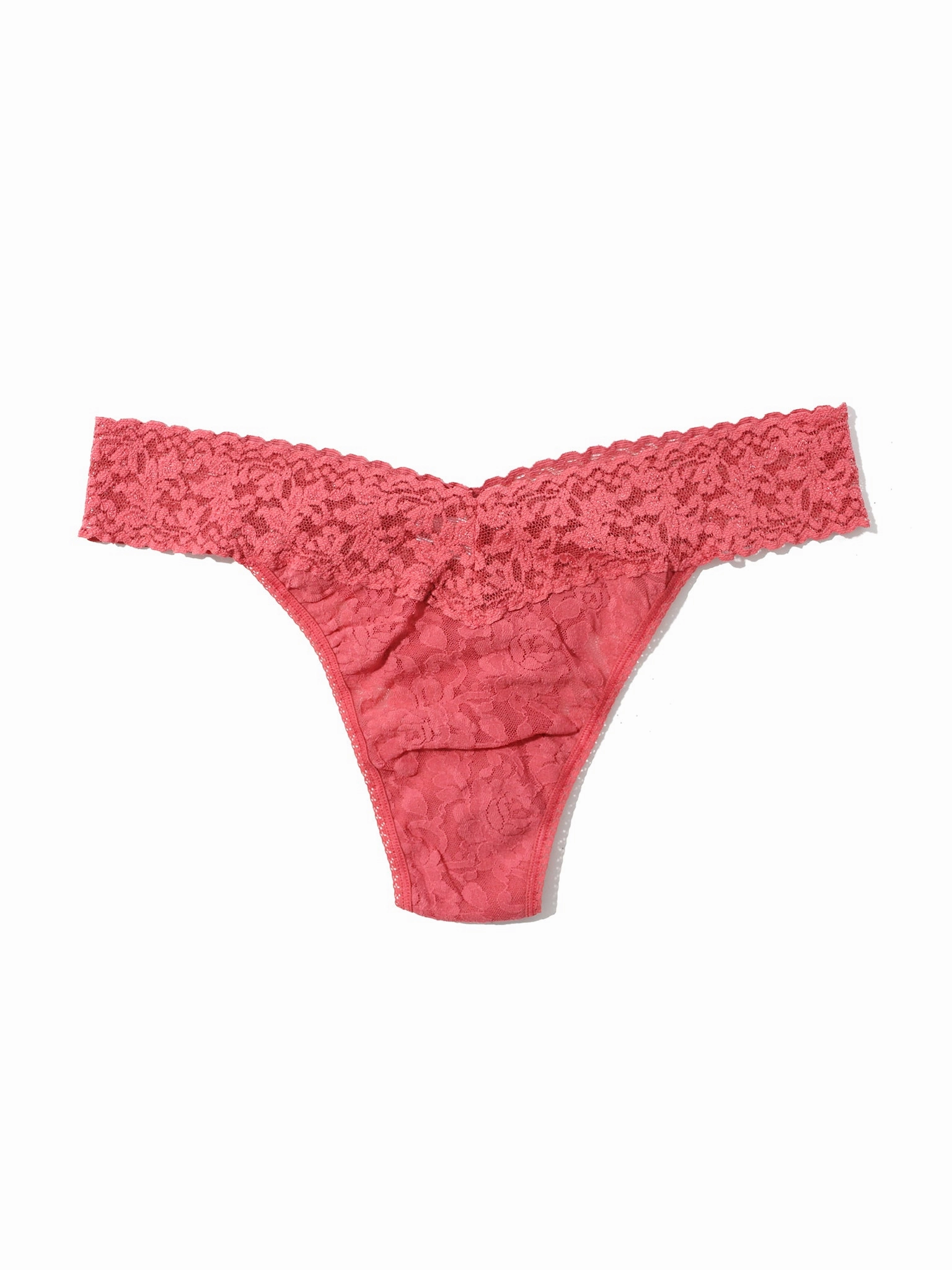 Signature Lace® Original Rise Thong Naples Red