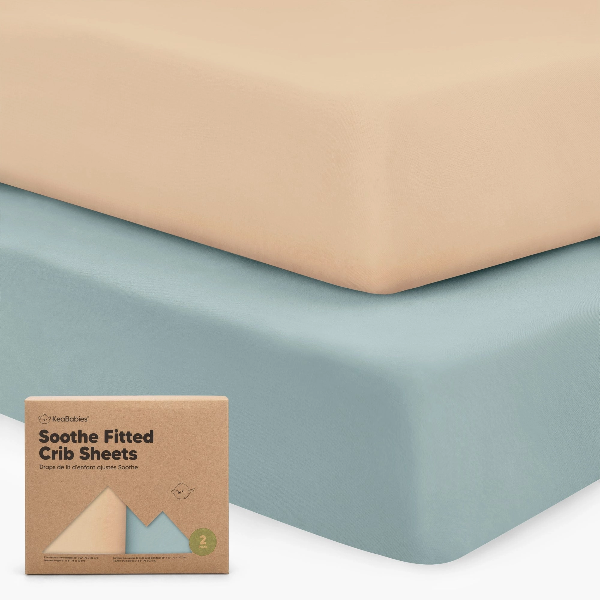 Soothe Fitted Crib Sheet