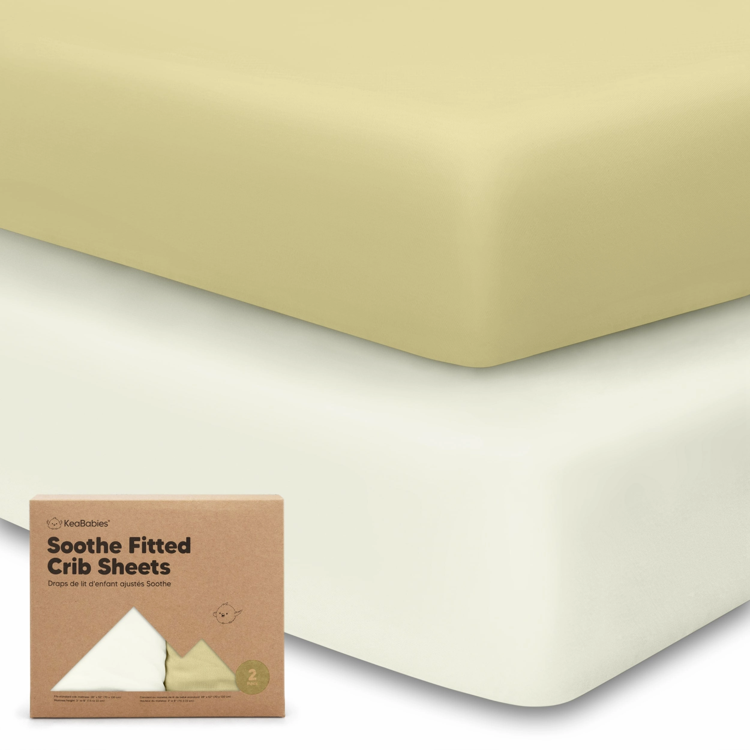 Soothe Fitted Crib Sheet