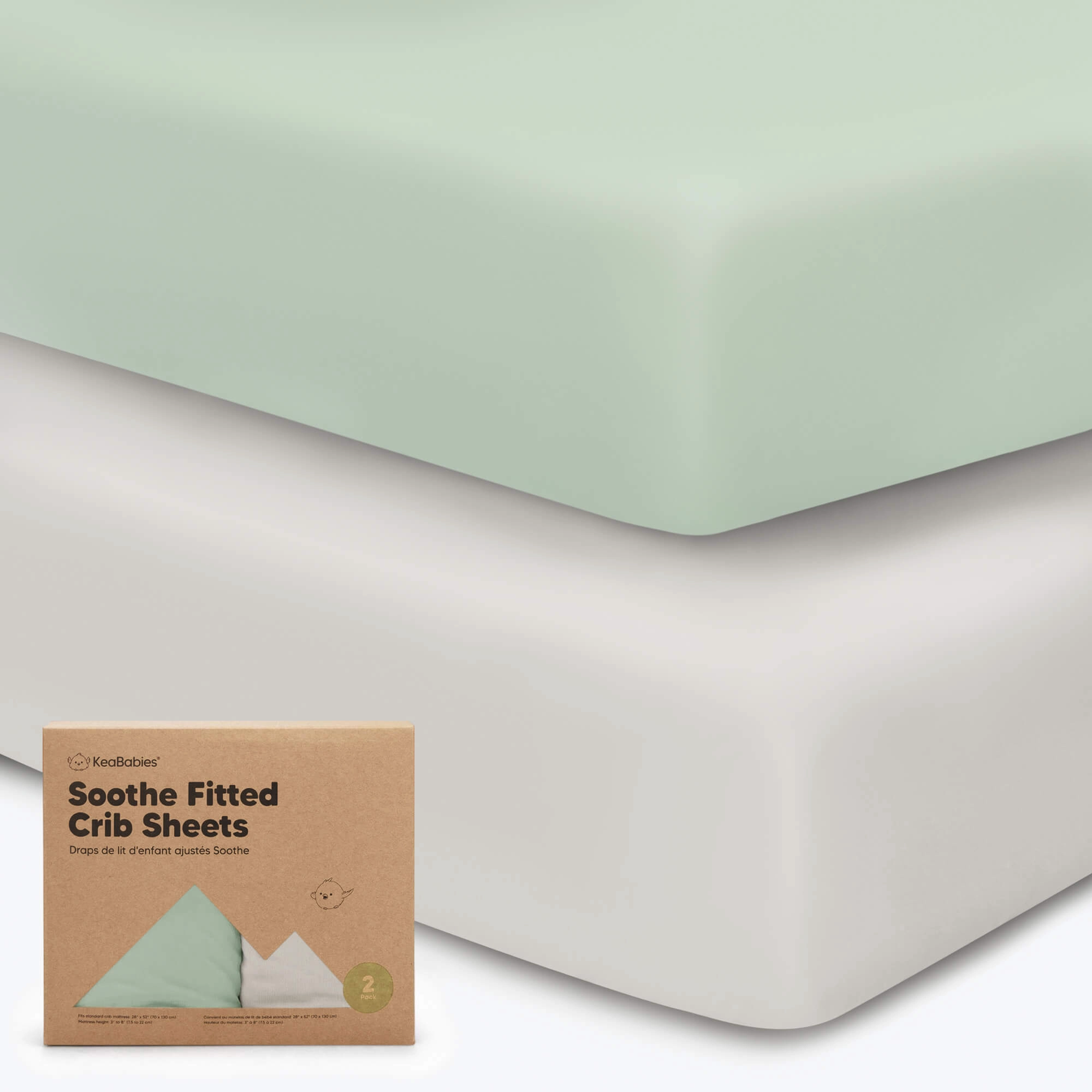 Soothe Fitted Crib Sheet