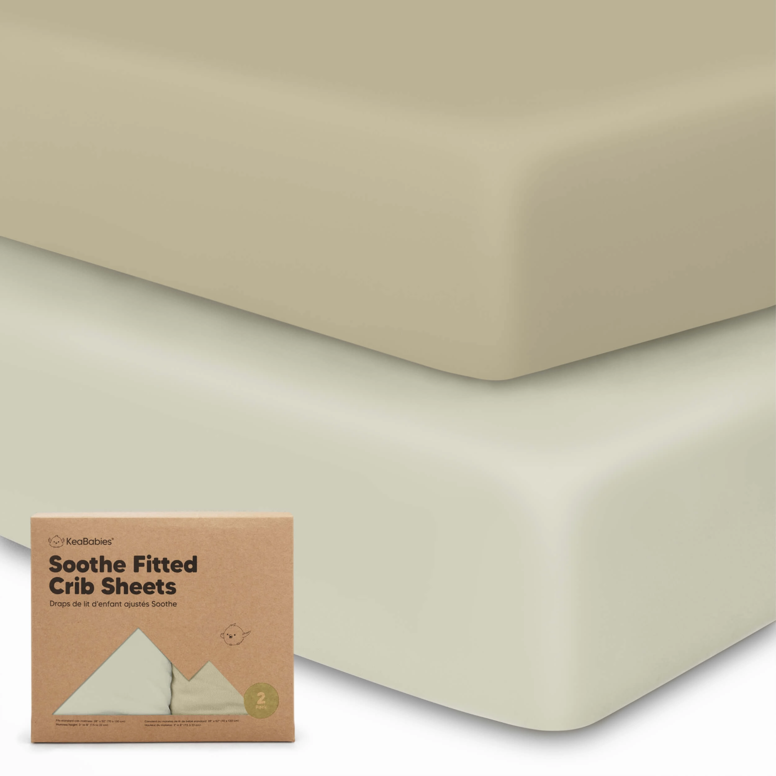 Soothe Fitted Crib Sheet