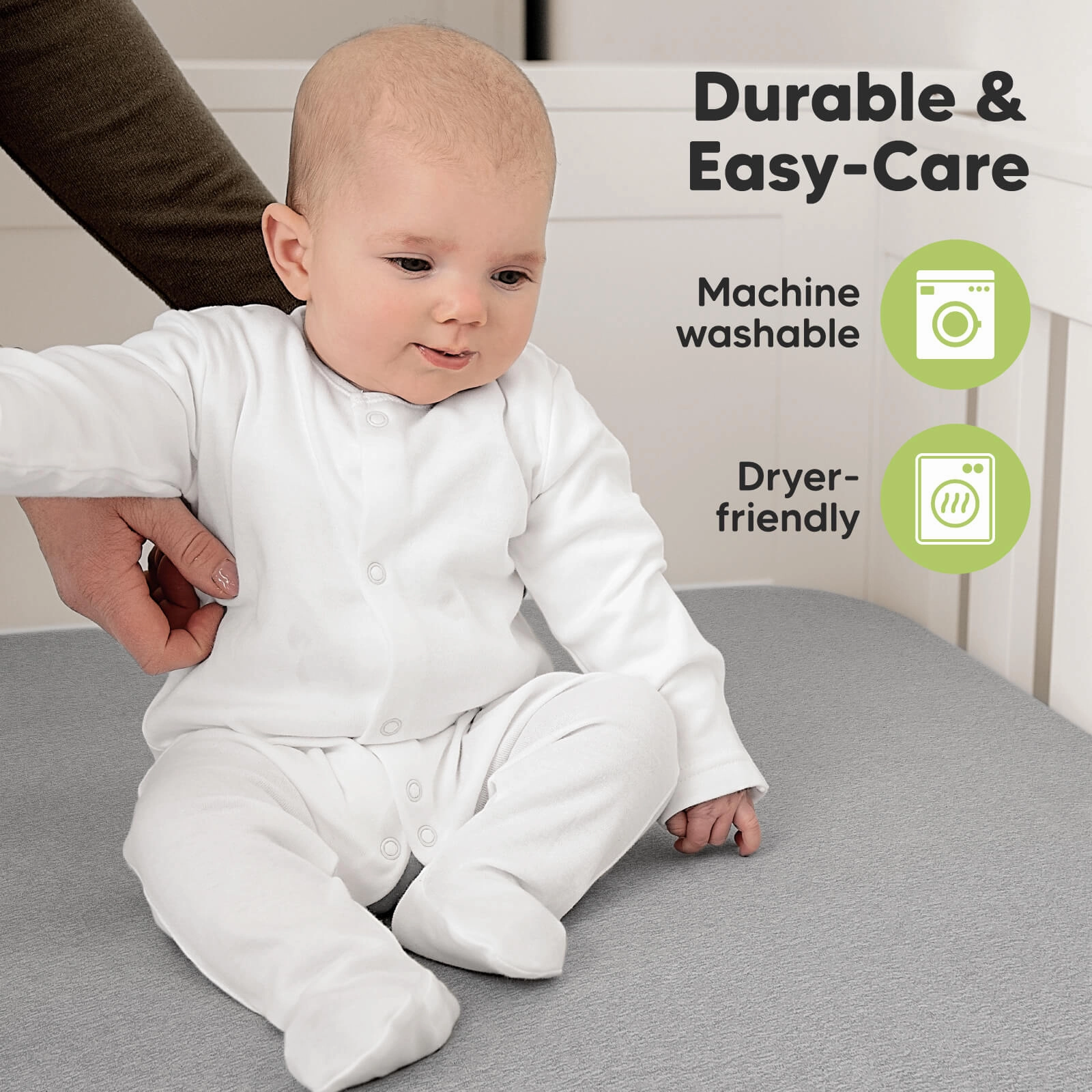 Soothe Fitted Crib Sheet