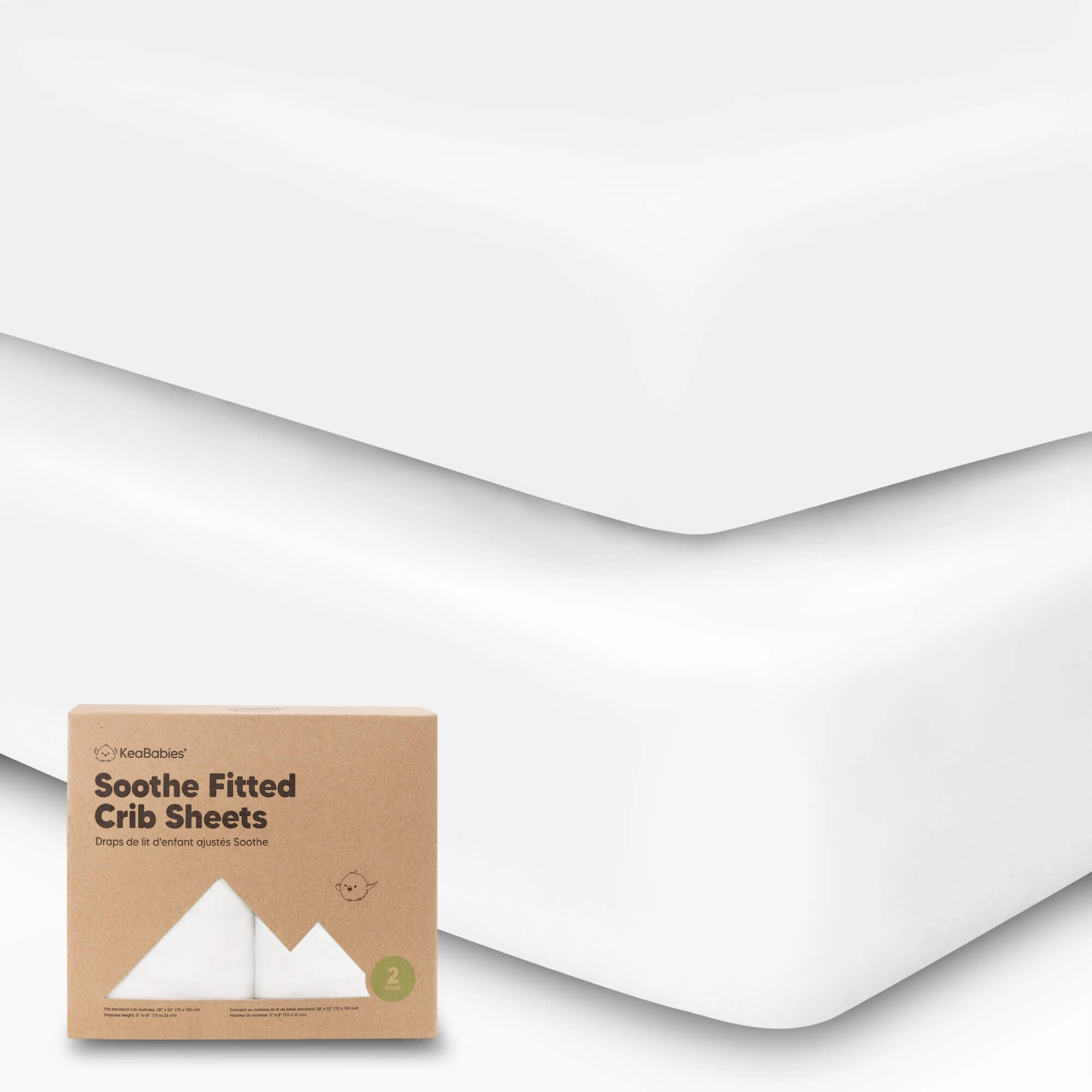 Soothe Fitted Crib Sheet