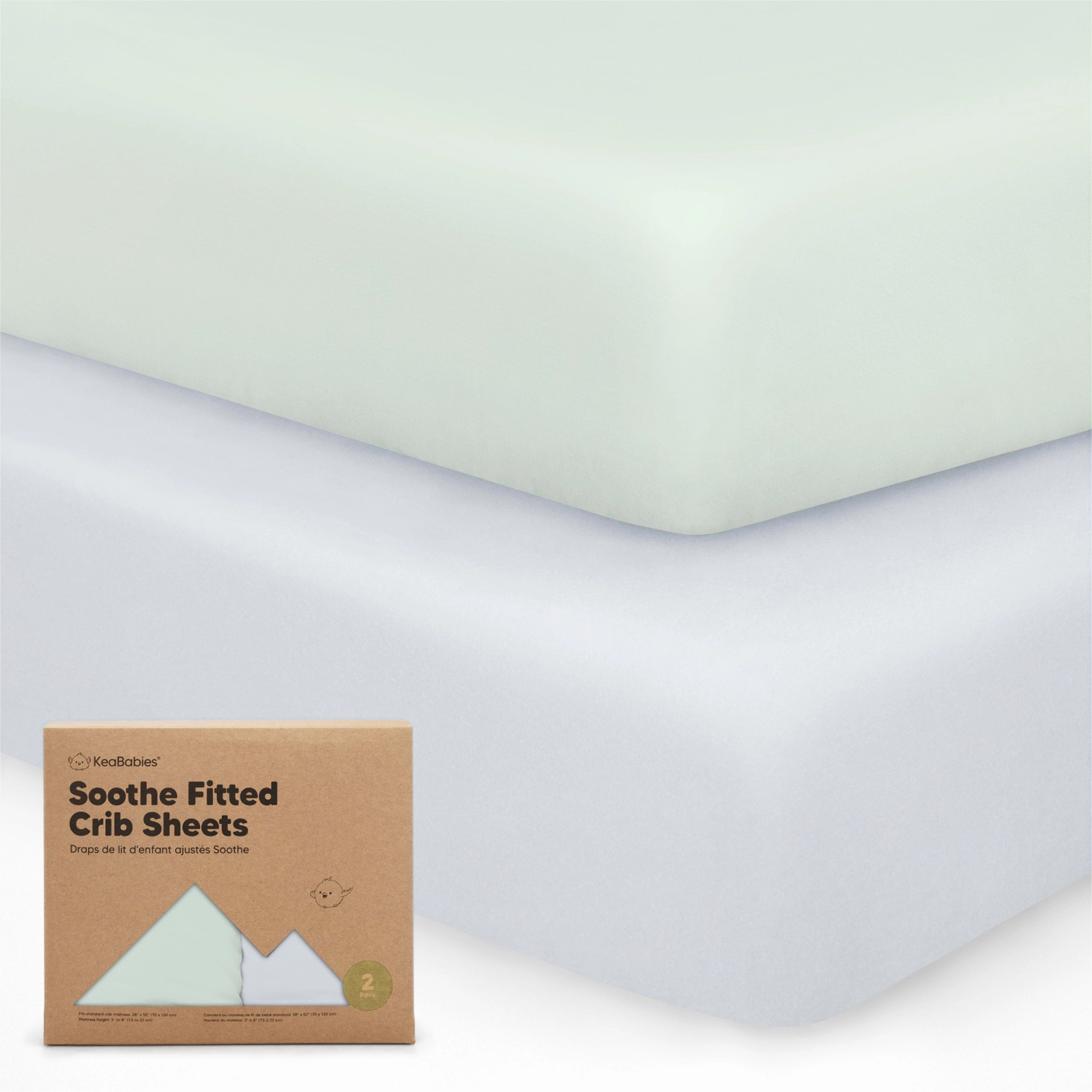 Soothe Fitted Crib Sheet