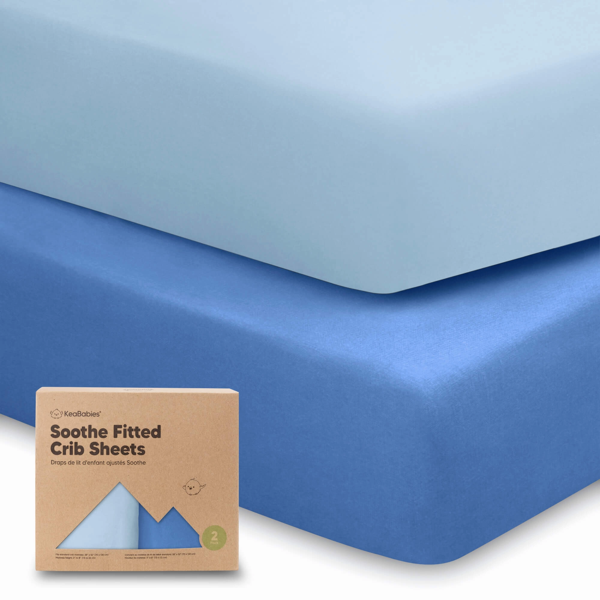 Soothe Fitted Crib Sheet