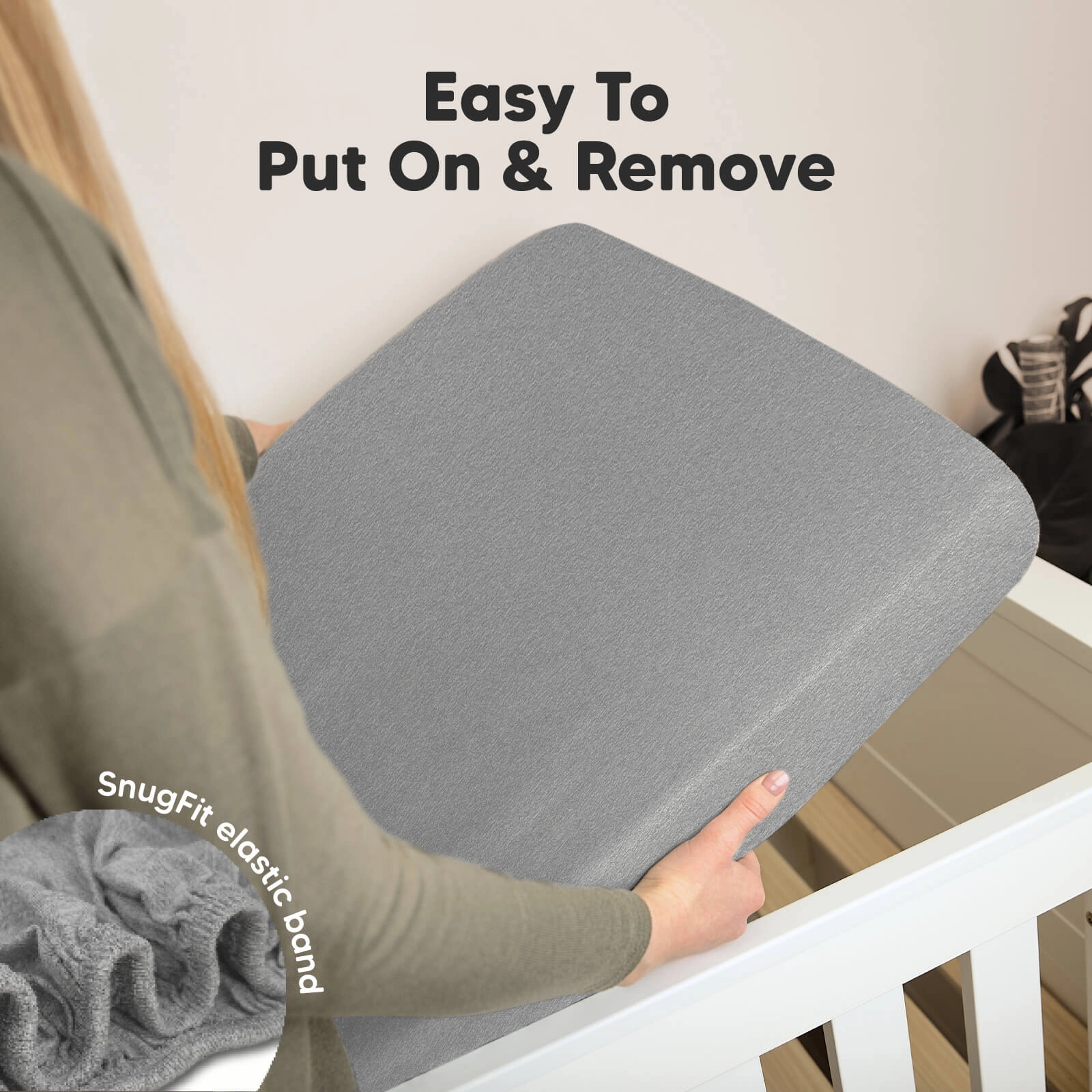 Soothe Fitted Crib Sheet