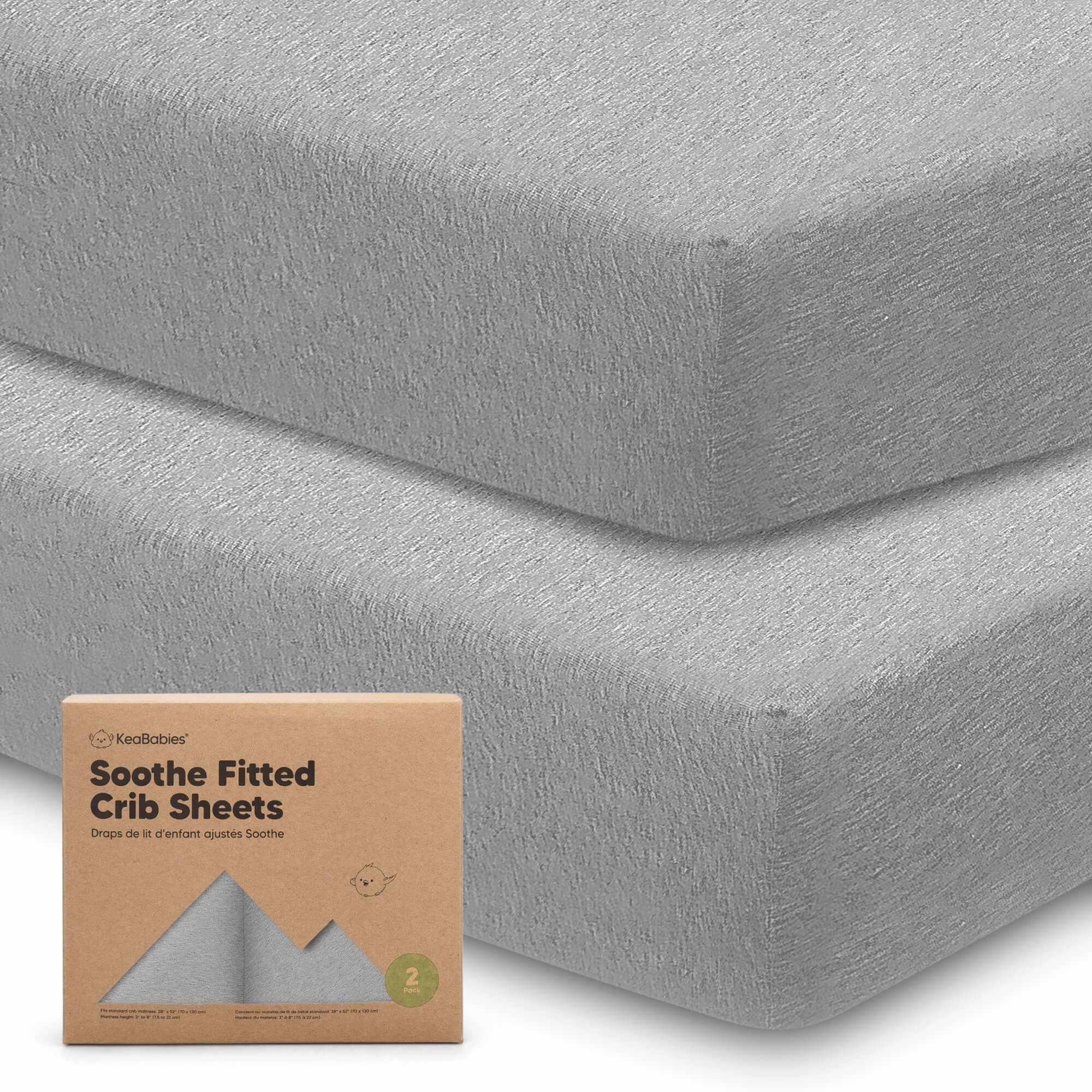 Soothe Fitted Crib Sheet