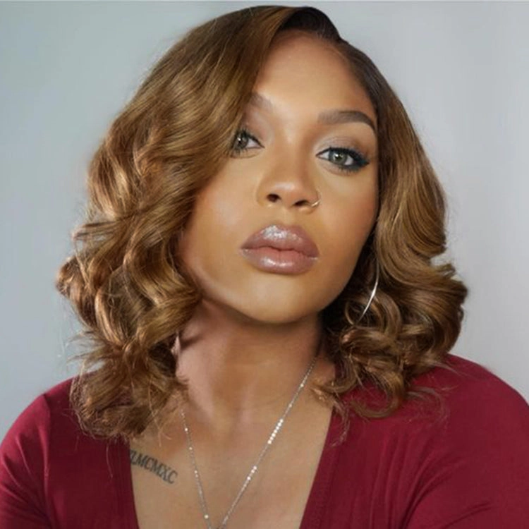 Special Deal | Bouncy Blonde Light Weight Left C Part Loose Wave Glueless 5x5 Closure Lace Wig Breathable Cap