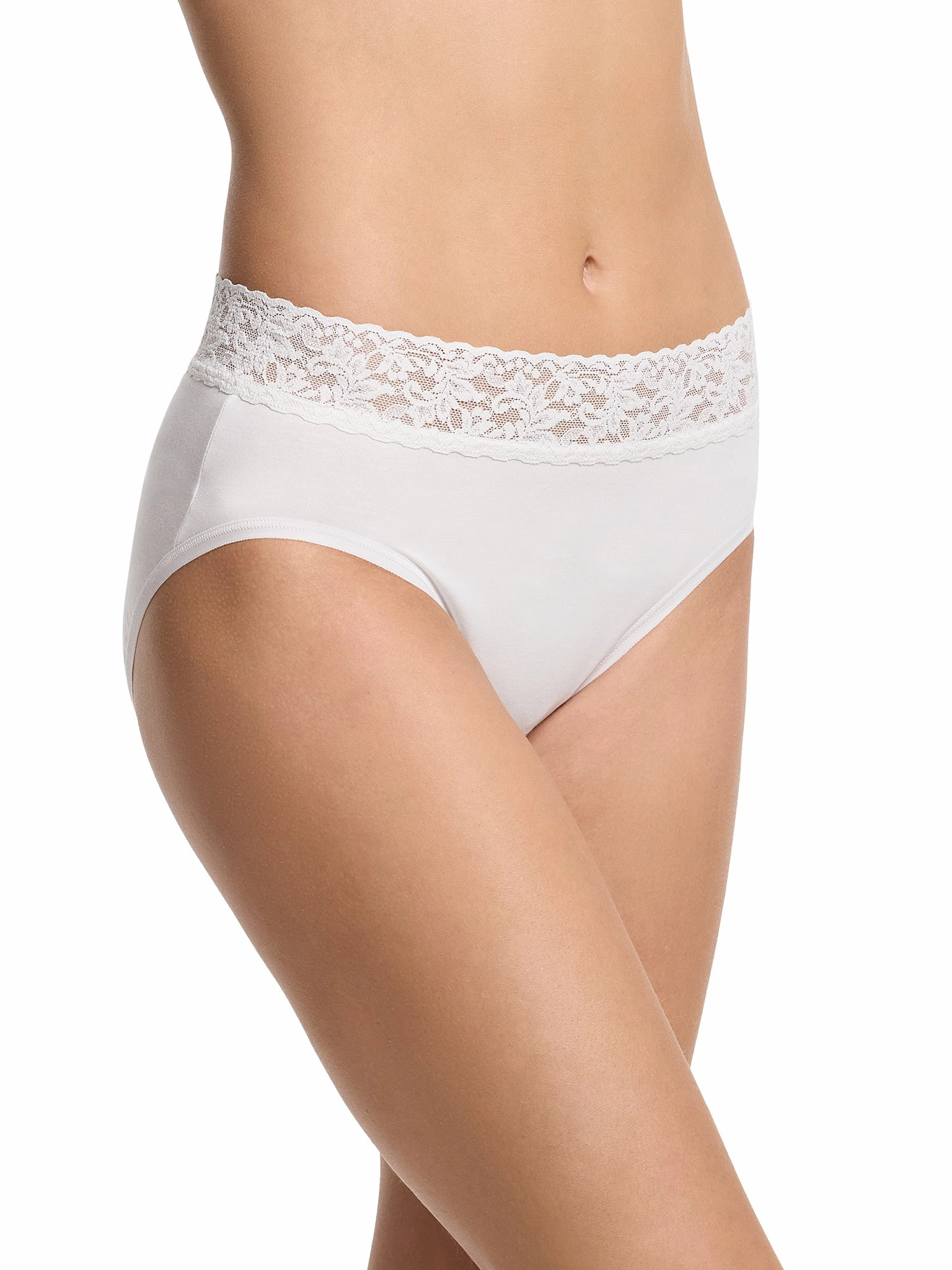 Supima® Cotton French Brief White