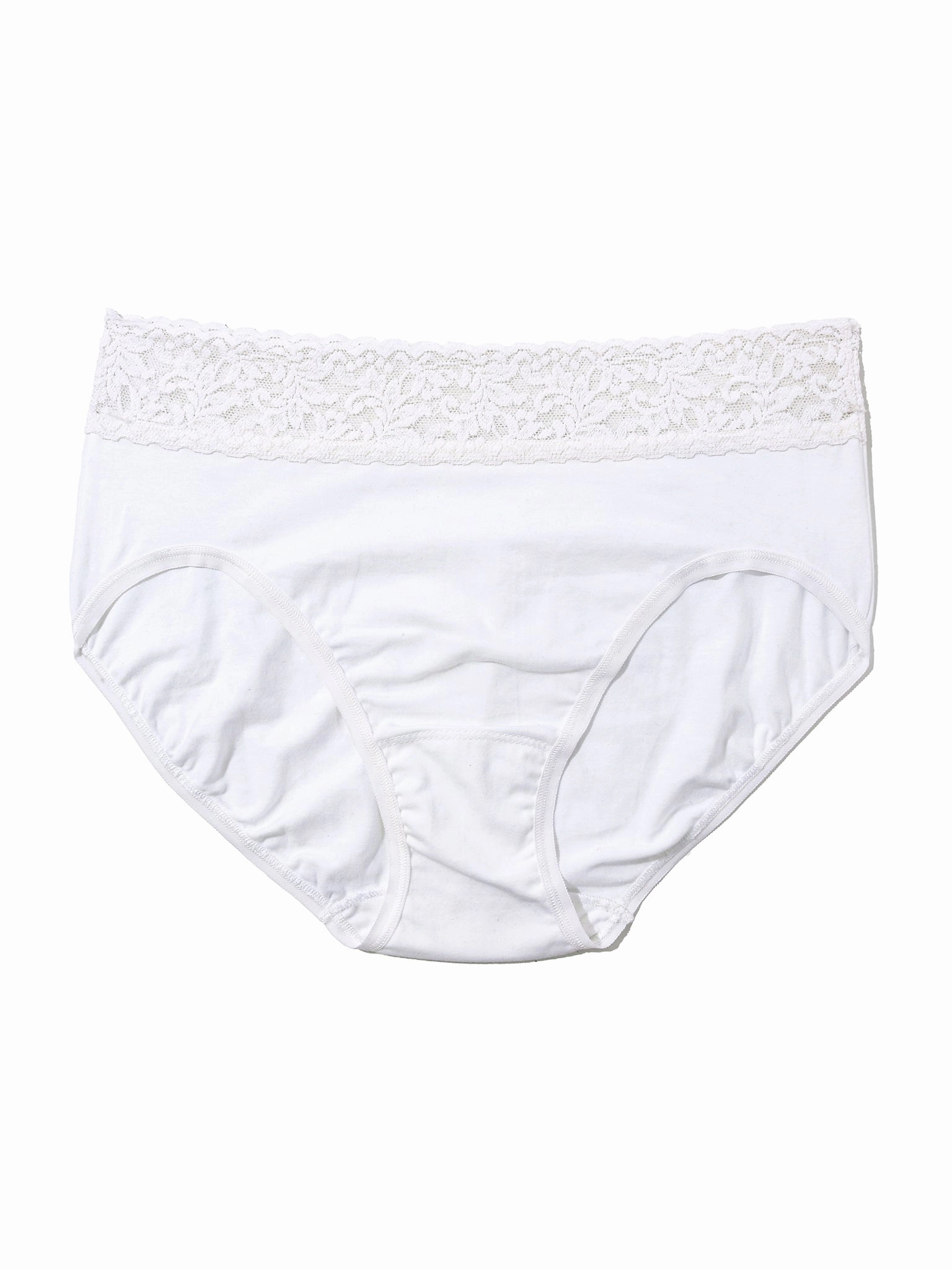 Supima® Cotton French Brief White