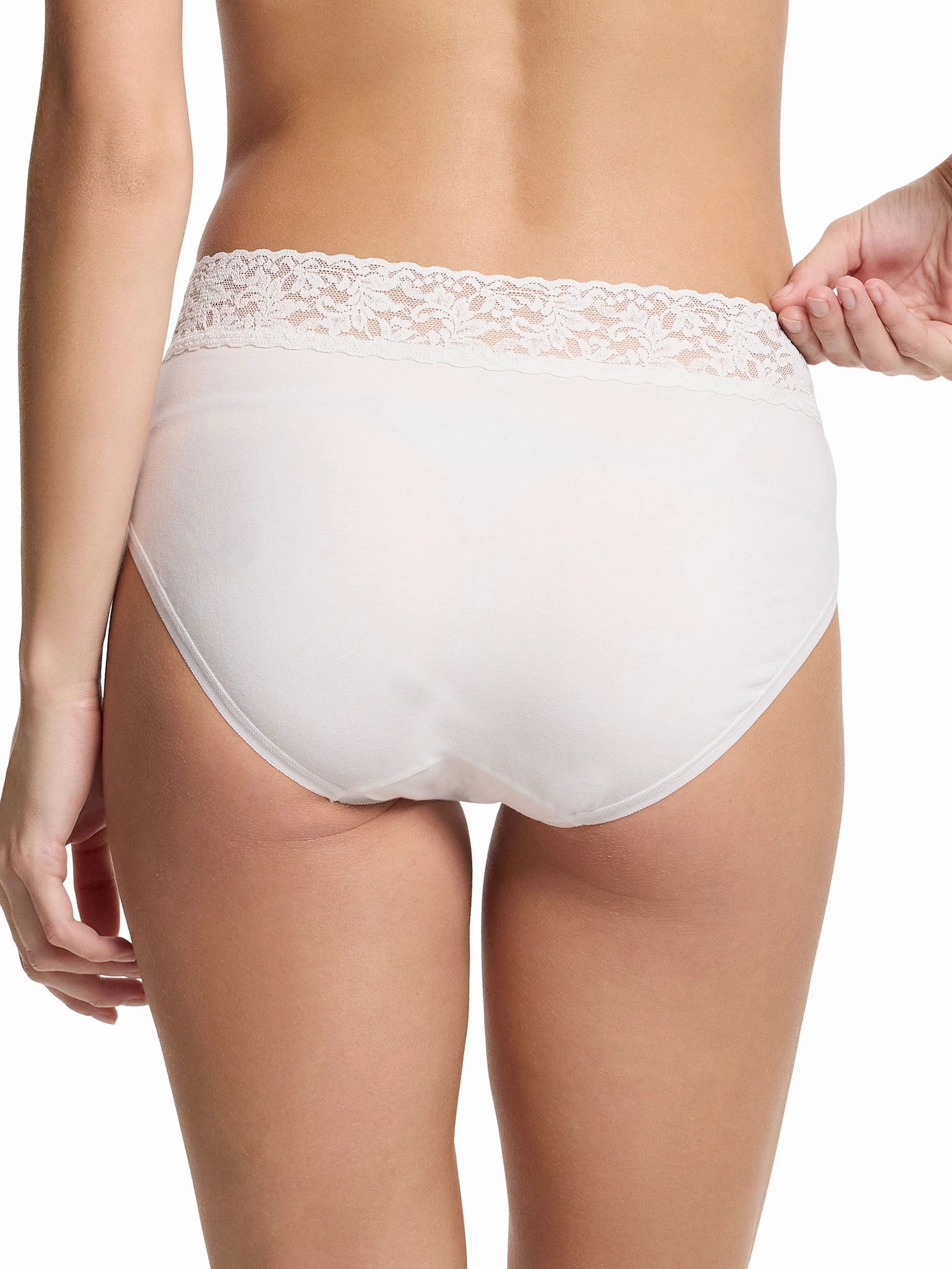 Supima® Cotton French Brief White