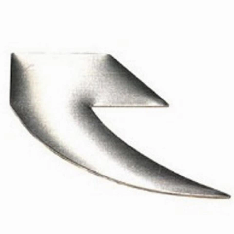 Tall Order Logo Alloy Flat Badge - Polished