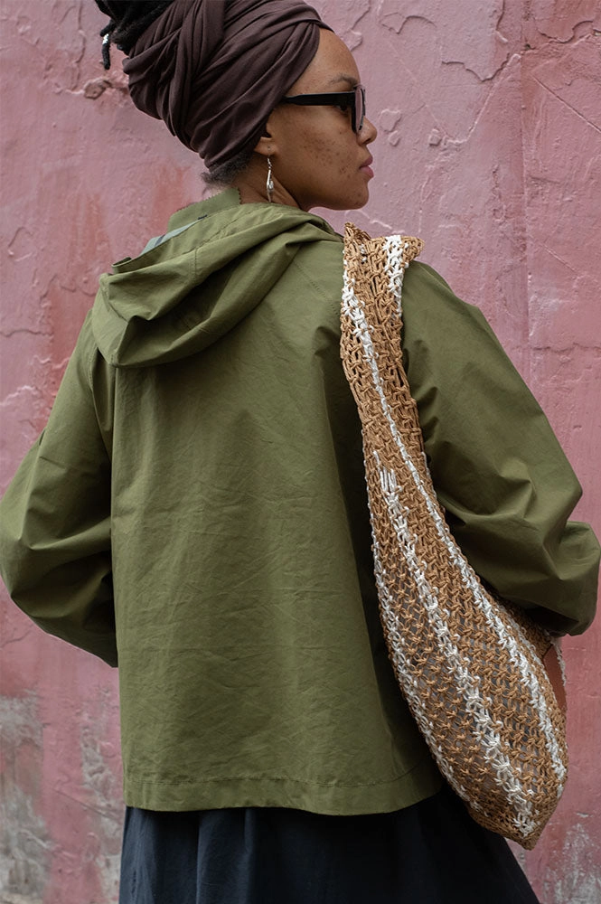 Tantä Dhuda Sphagnum Short Raincoat