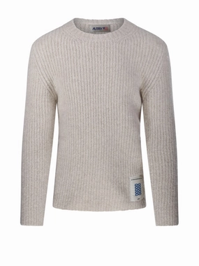 Textured Ribbed Knit Sweater