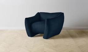 The Bond Chair - Performance Linen Weave Bay
