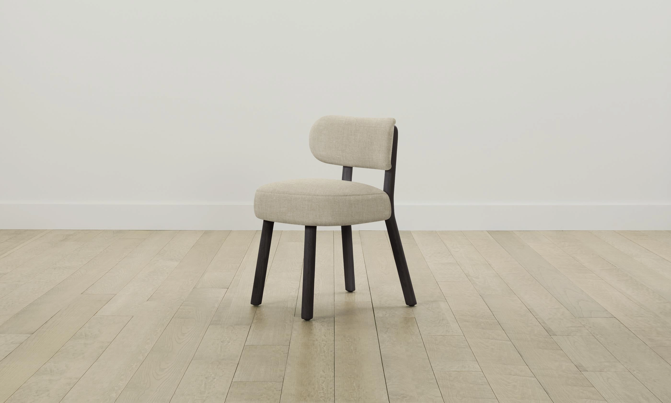 The Jane Dining Chair - Heritage Belgian Linen Alder