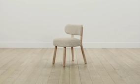 The Jane Dining Chair - Heritage Belgian Linen Alder