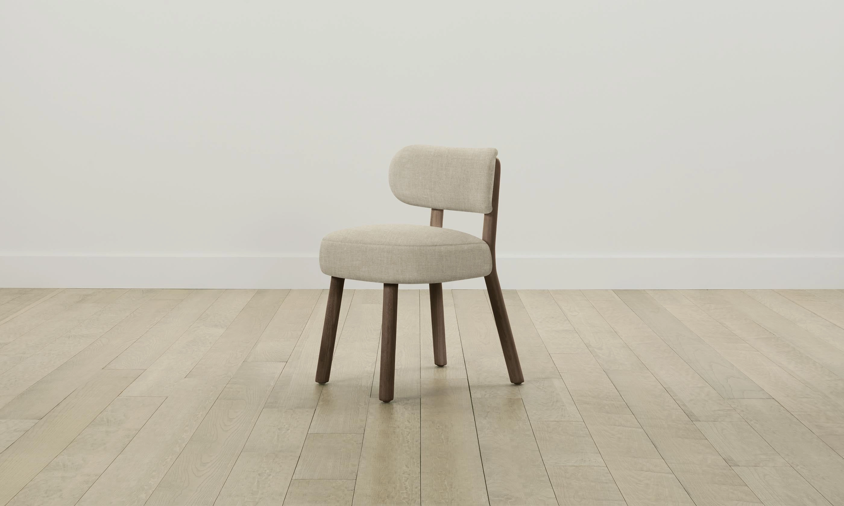 The Jane Dining Chair - Heritage Belgian Linen Alder