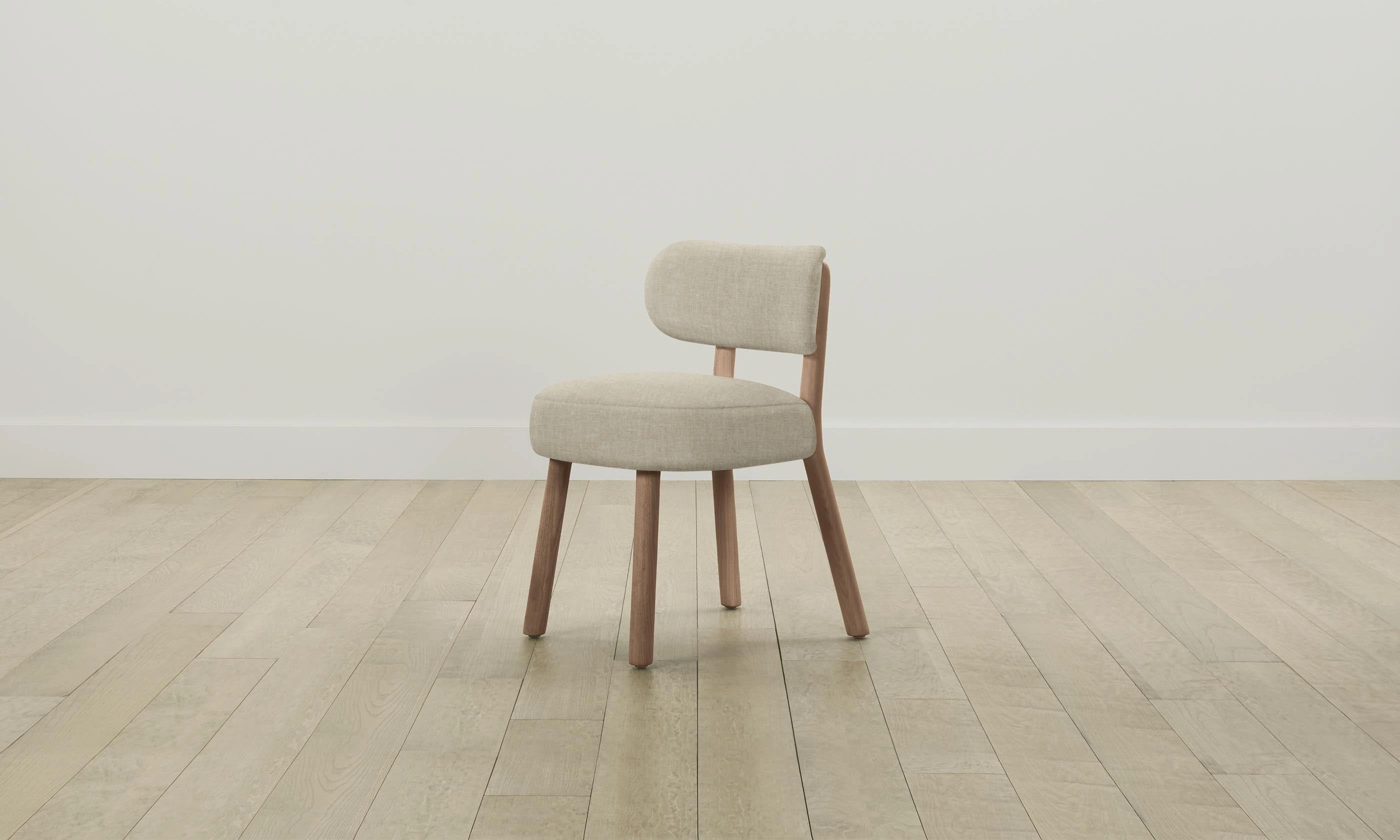 The Jane Dining Chair - Heritage Belgian Linen Alder