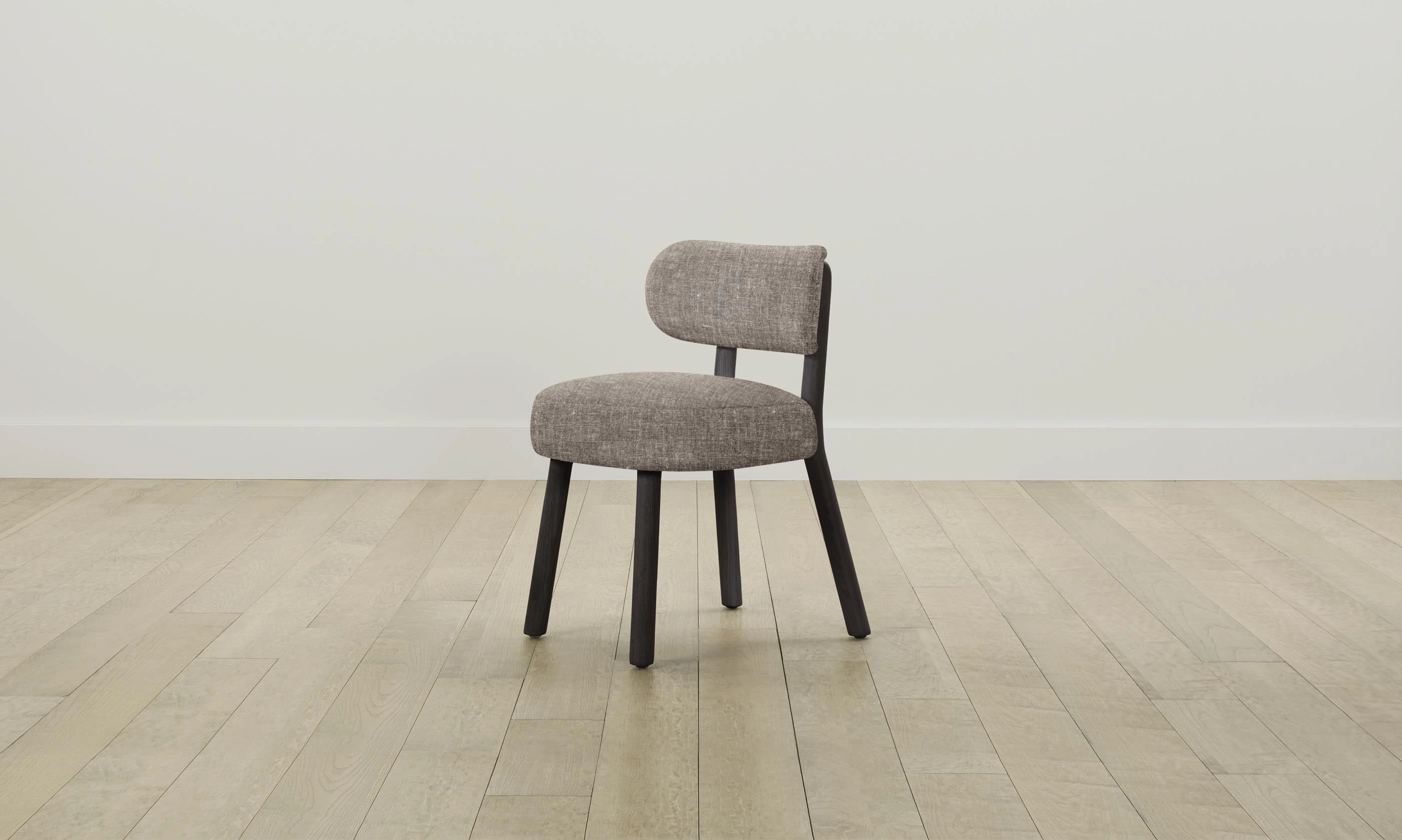 The Jane Dining Chair - Heritage Belgian Linen Carob