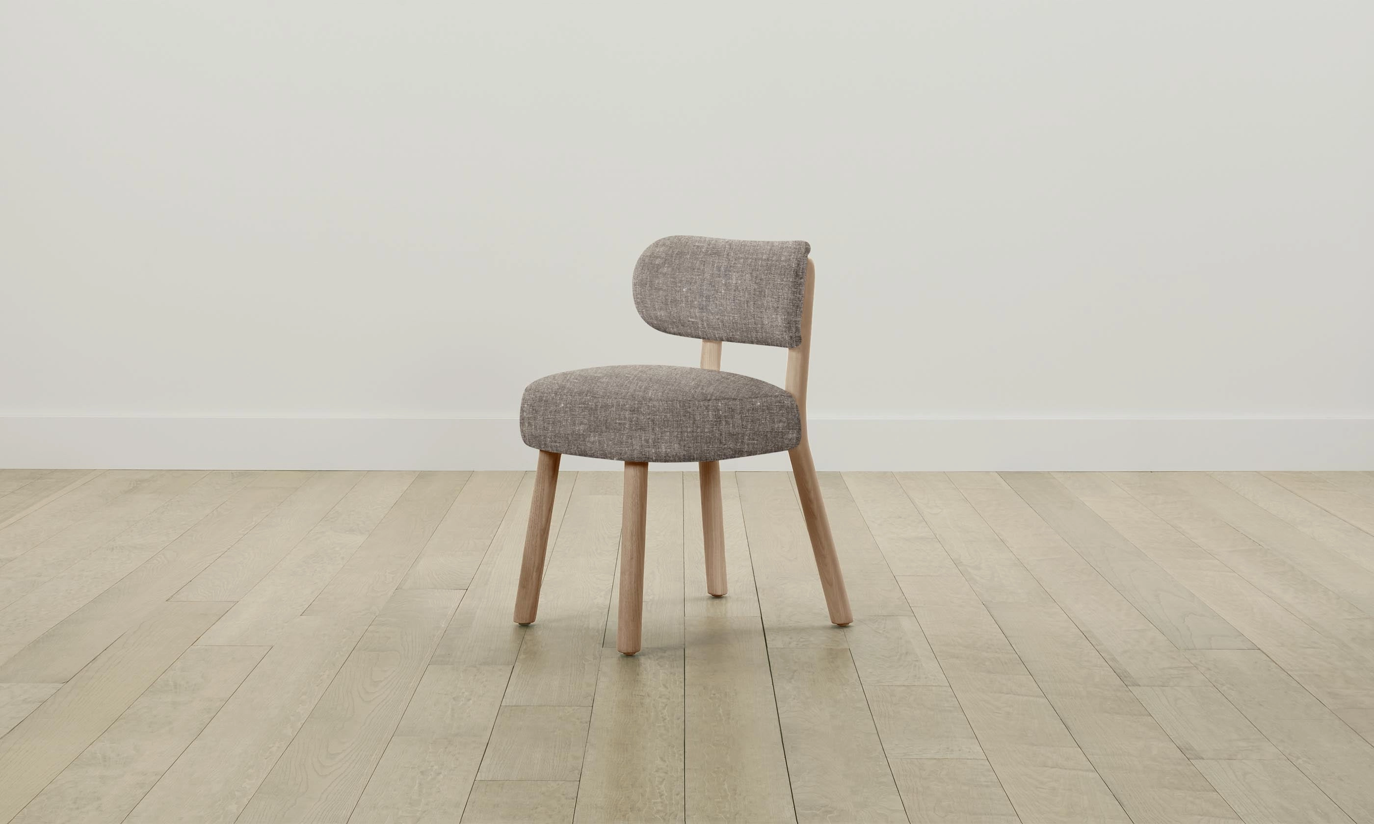 The Jane Dining Chair - Heritage Belgian Linen Carob