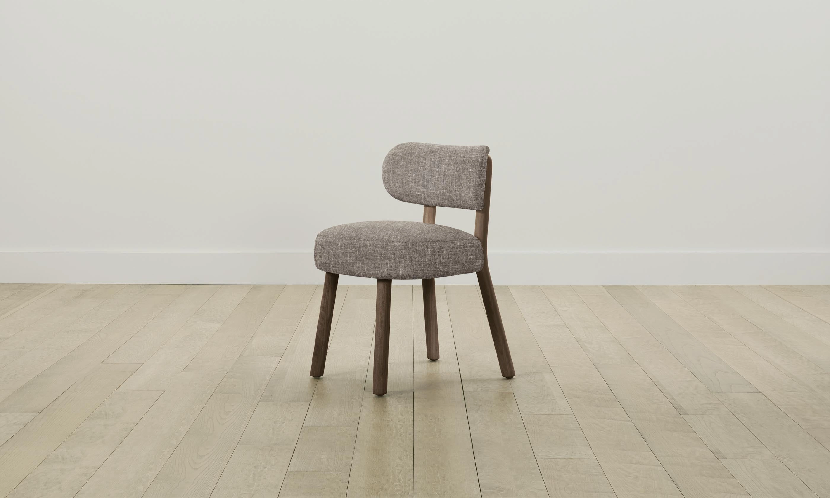 The Jane Dining Chair - Heritage Belgian Linen Carob