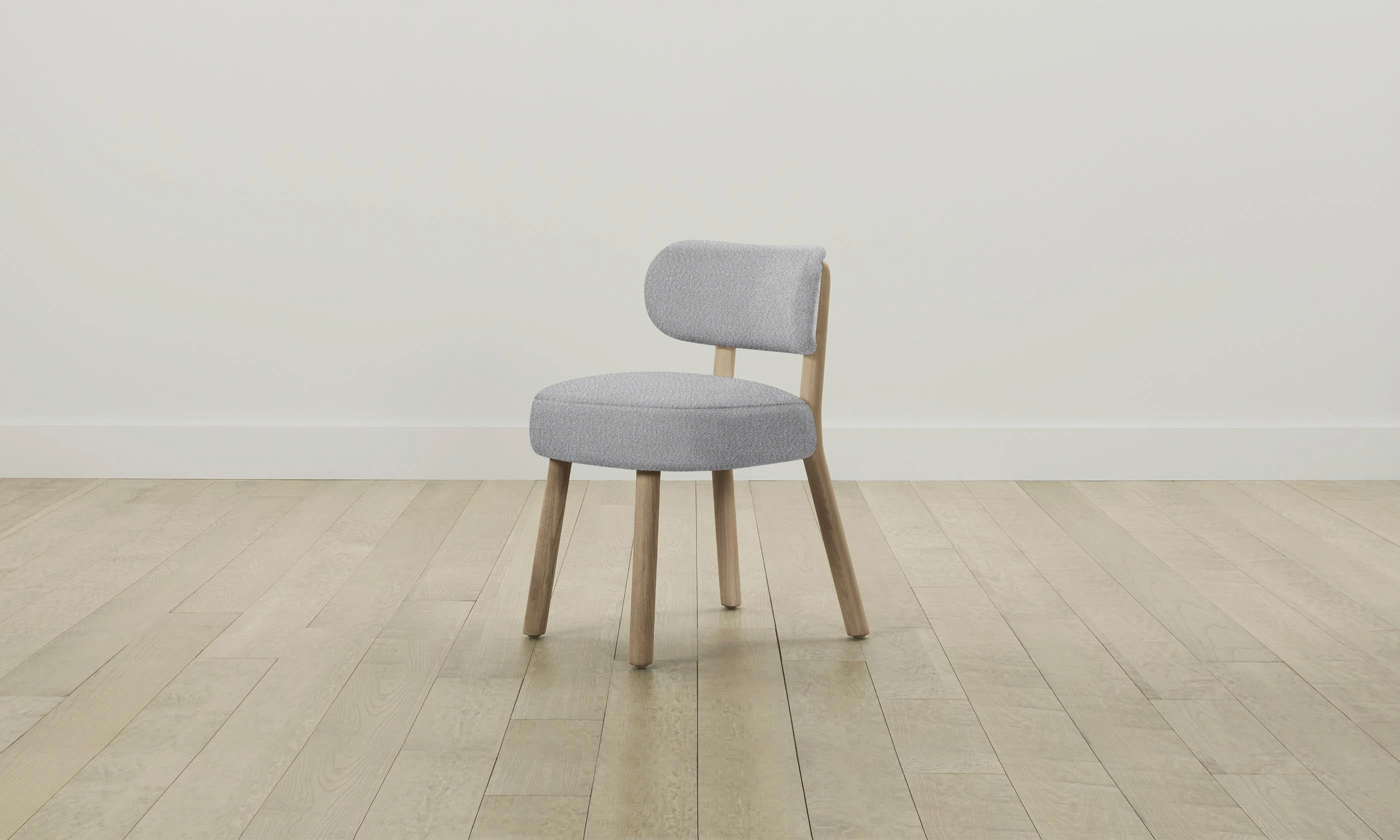 The Jane Dining Chair - Italian Bouclé Waterfall