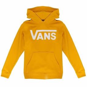 Vans Boys Classic Hoodie - Old Gold/White