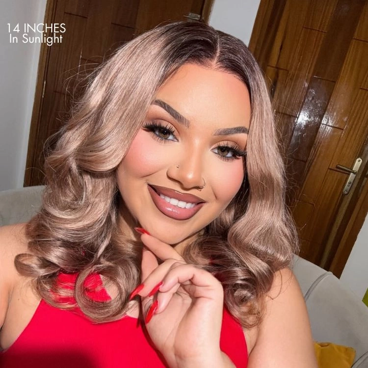 Weekly Special | Ash Blonde Loose Body Wave 5x5 Closure Lace Glueless Wig Breathable Cap