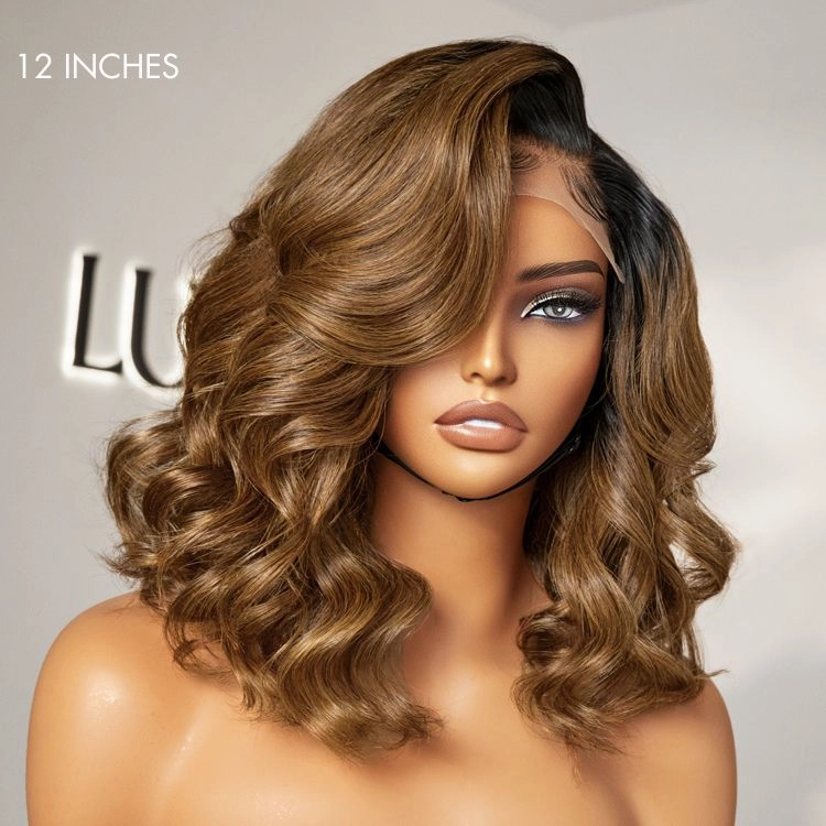 Weekly Special | Bouncy Blonde Light Weight Left C Part Loose Wave Glueless 5x5 Closure Lace Wig Breathable Cap